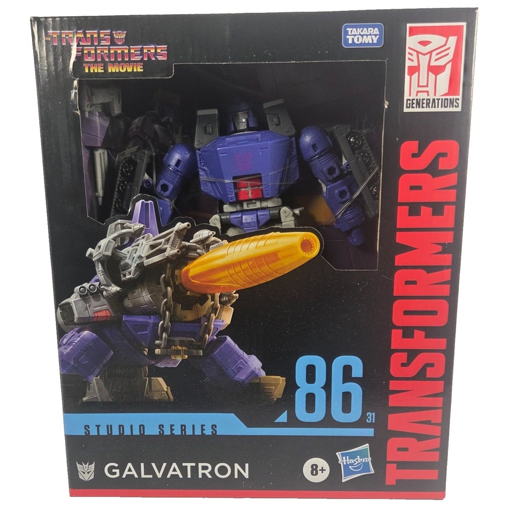 Hasbro Transformers Galvatron Studio Series 86-31 Leader Class Purple New G0481